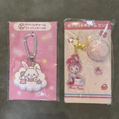 サンリオ　メゾピアノ　一番くじ　ウイッシュミーメル　ベリエちゃんアクリルチャーム