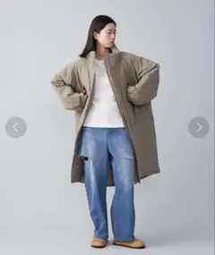タグ付き新品】Vent Blanc ファイバーダウン ロングベスト - メルカリ