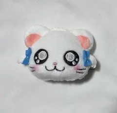 とっとこハム太郎　ハムちゃんず　ぬいぐるみヘアクリップ リボンちゃん