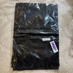 PASSMINA 100%カシミヤ ブラックストール