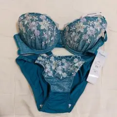 【新品未使用】Elegante ブラジャー ショーツ セット D75のサムネイル