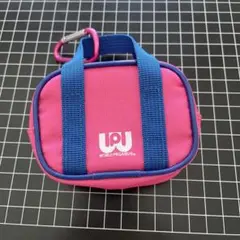 美品 ワールドペガサス 元祖ワッペ ミニポーチ　ピンク