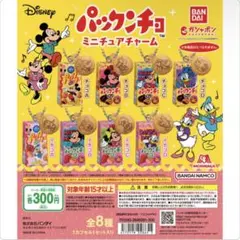 パックンチョ ディズニー ミニチュアチャーム チョコB チョコC 2個セット