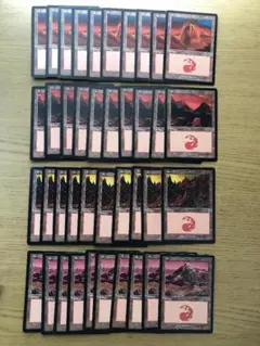 インベイジョンの山/Mountain 日本語版絵柄別40枚セット INV MTG