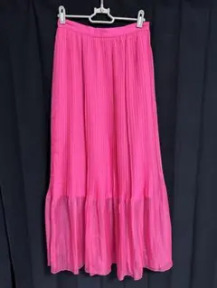 Styling/ シアー プリーツ フレアースカート ロングスカートのサムネイル
