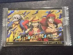 未開封　ワンピース カード ロー＆ルフィ＆キッドのサムネイル