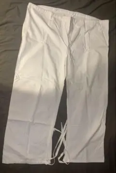 ロシア軍、旧ソ連軍冬季用 スノーカモ オーバーパンツ 白 コットン