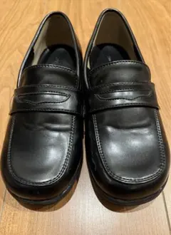 TOPVALU ブラック フォーマルシューズ19.5～20.0cm