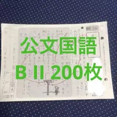 公文 国語 BI 1〜200 欠番なし 記入あり 200枚 KUMON くもん - メルカリ