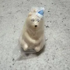 polar bear bank ミニチュアチャーム2 パーティ帽子のベア