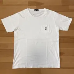 BEAMS HEART ポケットTシャツ ホワイト XL