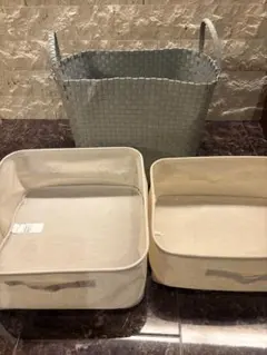 無印良品　収納小物　3点