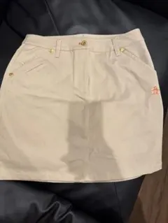 マンシング　ゴルフ レディーススカート ベージュ