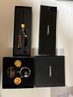 CHANEL ルージュココ キーホルダー2点セット　ノベルティ
