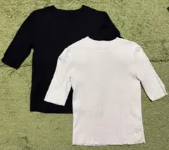 ランダムリブセーター　sサイズ２枚セット