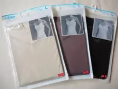 ユニクロ　エアリズムキャミソール　Lサイズ 3品セット