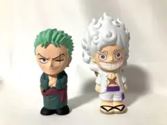 ワンピース ソフビッツ ロロノア・ゾロ ギア5 ルフィ ニカ 2体セット