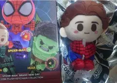 ⭐︎ホットトイズ Cosbi プラッシュ キーチェーン⭐︎スパイダーマン 2
