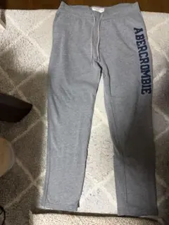 Abercrombie & Fitch グレー スウェットパンツ Lサイズ