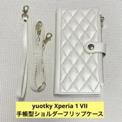 ★yuotky Xperia 1 VII 手帳型ショルダーフリップケースのサムネイル