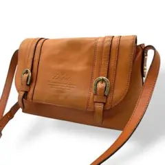 良品 1693 Dakota ショルダーバッグ キューブ キャメル レザー