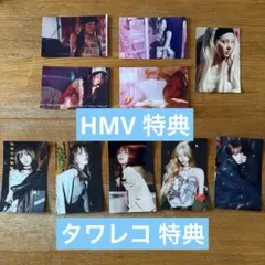 ルセラ 特典 ステッカー トレカ HMV タワレコ LE SSERAFIM