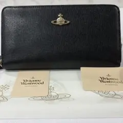 新品同様‼️ ヴィヴィアンウエストウッド　財布　長財布　オーブ　ラウンドファスナー