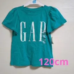 新品 GAP 120cm 半袖　グリーン　女の子のサムネイル