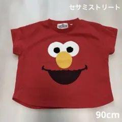 SESAME STREET エルモ 半袖 トップス レッド　90cmのサムネイル
