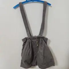サロペット　ショートパンツ　100