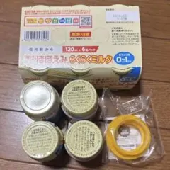 明治 ほほえみ らくらくミルク 120ml 6缶パック＋4缶
