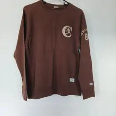Champion 90年代ヴィンテージスエット茶 M『希少　復刻』