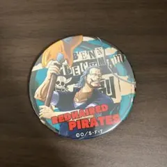 ワンピース ベンベックマン 輩缶バッジ MUSIC 赤髪海賊団