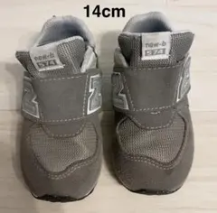New Balance 574 スニーカー 14.5cm グレー