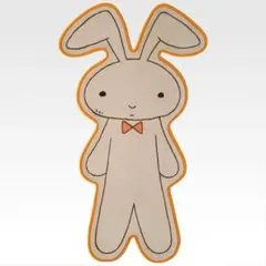 クレヨンしんちゃん　一番くじ　B賞ネネちゃんのウサギマット
