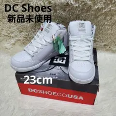 【新品未使用】DC Shoes　スニーカー　レディース　23cm　ホワイトのサムネイル
