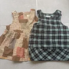 Bebe べべ　ワンピース　2点セット　80サイズ