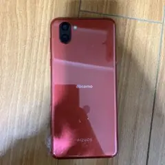 docomo AQUOS レッドスマートフォン本体