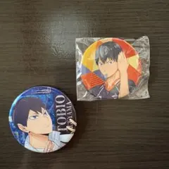 ハイキュー 影山飛雄 缶バッジセット