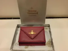 Vivienne Westwood BURGUNDY 三つ折り財布