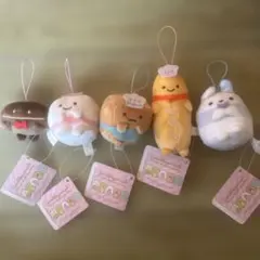 すみっコぐらし あつまるんです いろんななかまマスコット 全5種コンプ