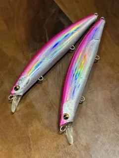 中古 シマノ　熱砂　ヒラメミノーIII 125F 2個のサムネイル