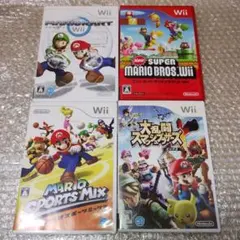 wiiソフト　まとめ売り　4枚セット　スポーツミックス