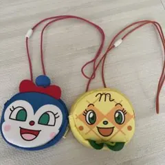 コキンちゃん　メロンパンナ　ポシェット 2個セット　バッグ