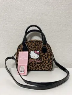 ハローキティ　アベイル　ヒョウ柄　ショルダーバッグ