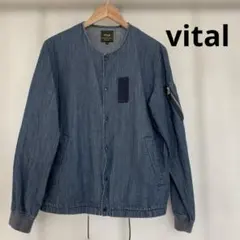 vital ブルゾン　アウター　デニムジャケット