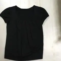 コムサデモード   半袖黒Tシャツ