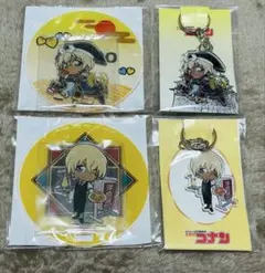 名探偵コナン 大阪城本陣 安室透 アクリルスタンドコースター キーホルダー