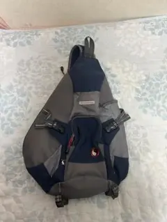 スリングバッグ ネイビー グレー