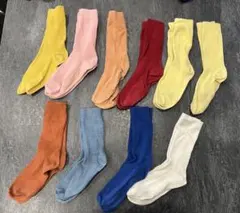 UNIQLO カラーソックス 10足セット　サイズ25-27